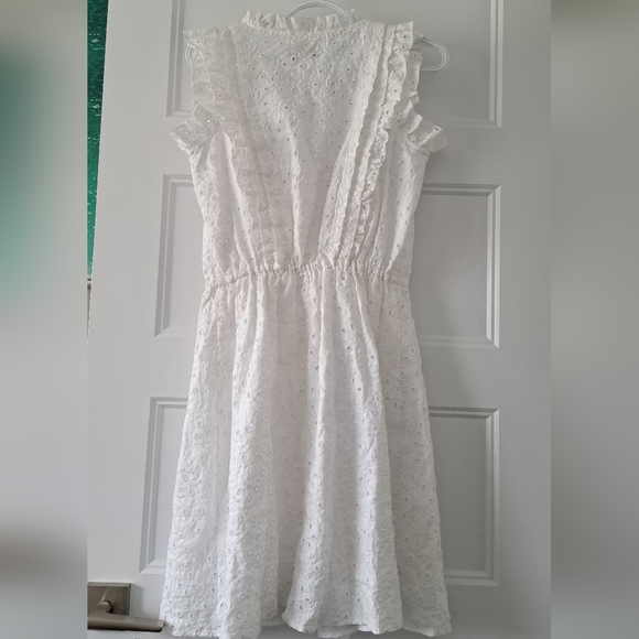 Polo Ralph Lauren Eyelet Linen Dress - Picture 2 of 7